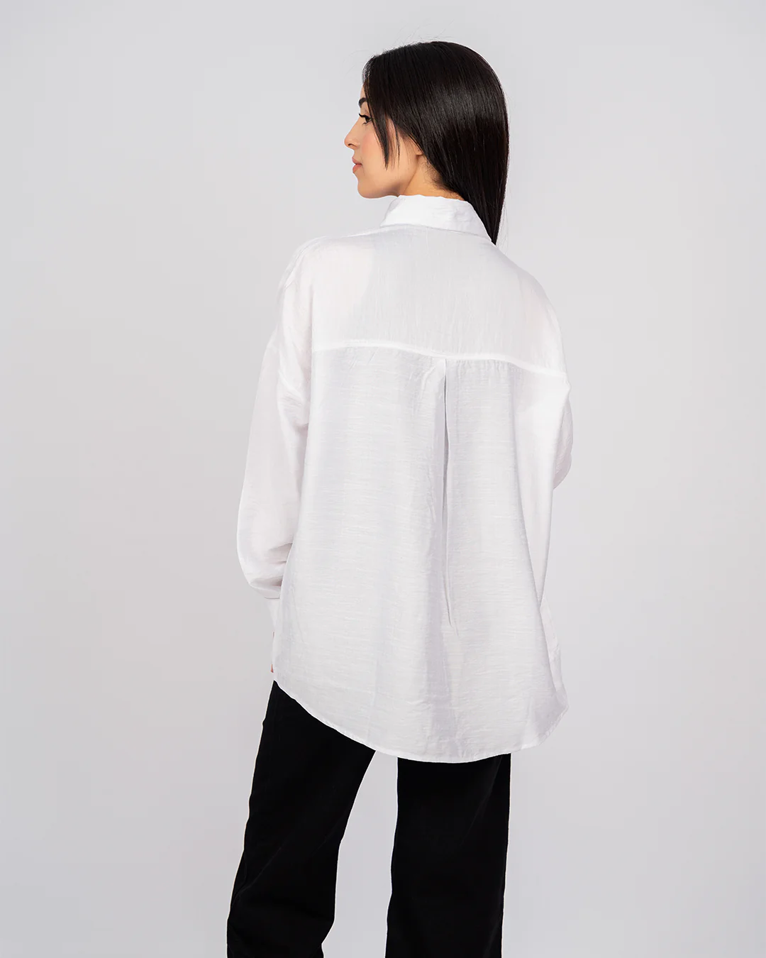 Chemise crêpe froissé - Image 8