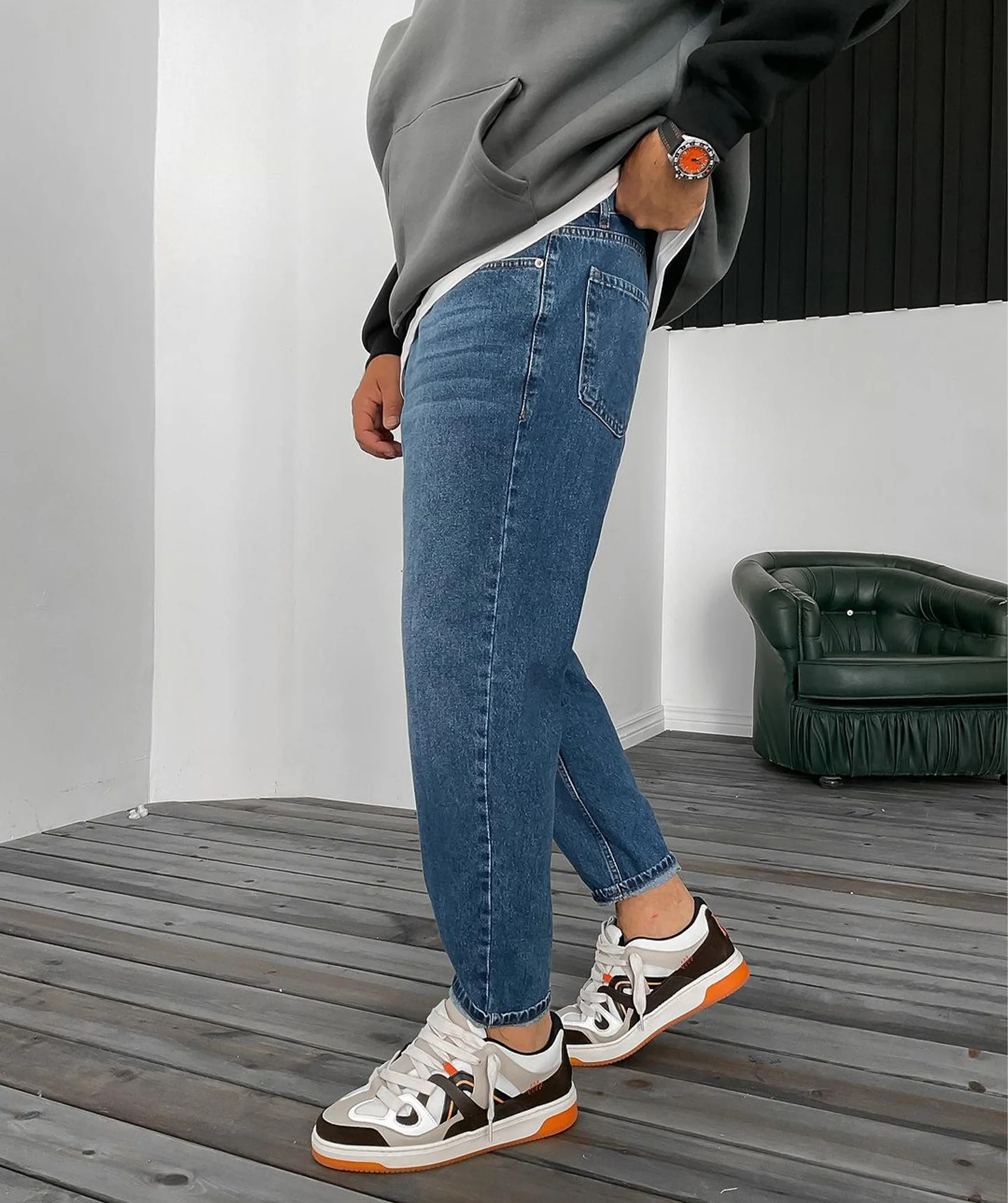 Jean Carrot - Bleu - Image 3