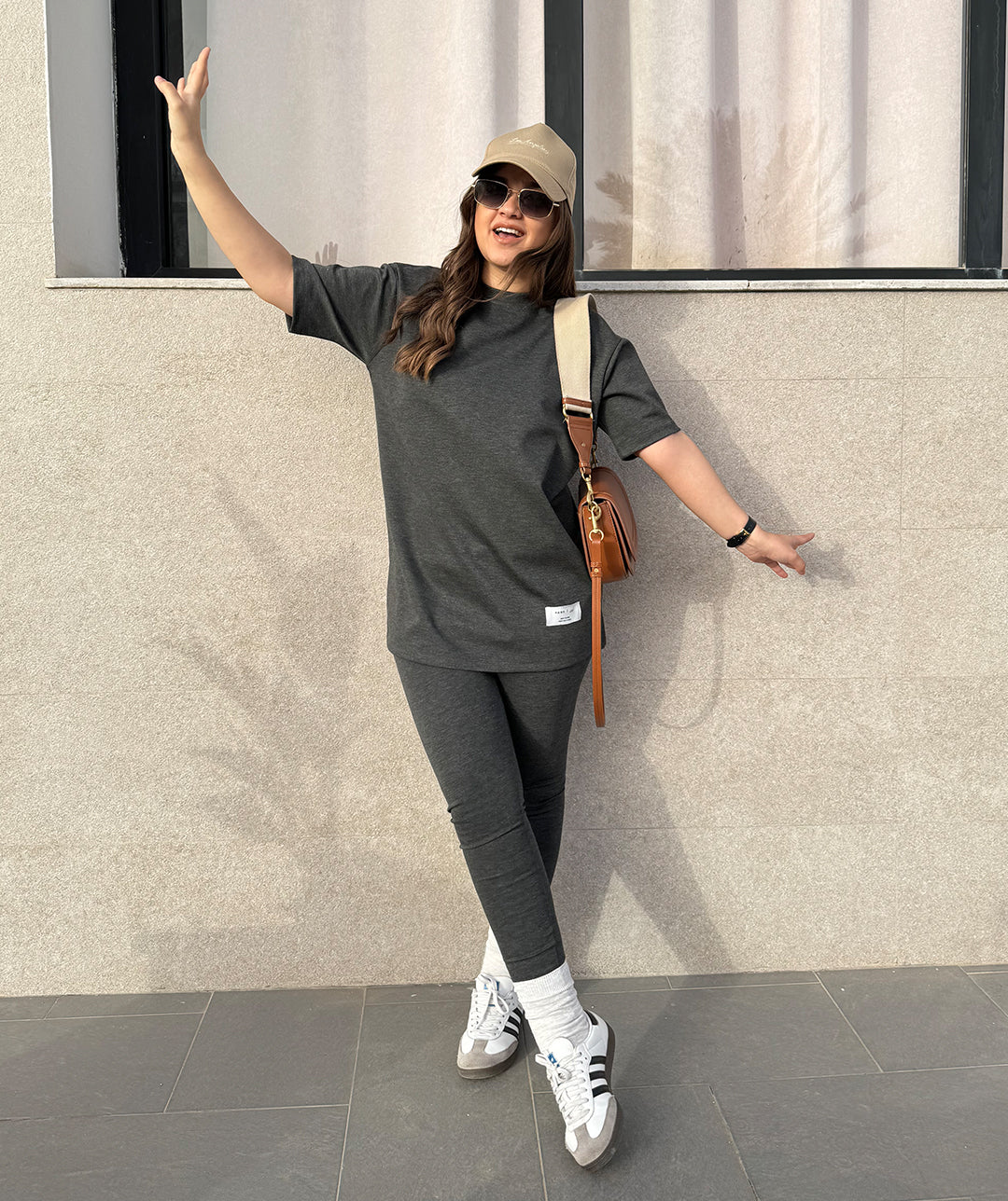 Ensemble Flex Oversized T-Shirt + Leggings - Image 14