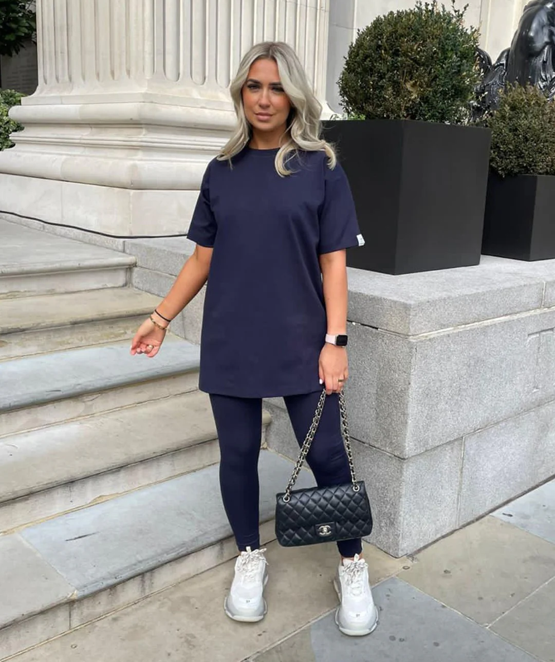 Ensemble Flex Oversized T-Shirt + Leggings - Image 8
