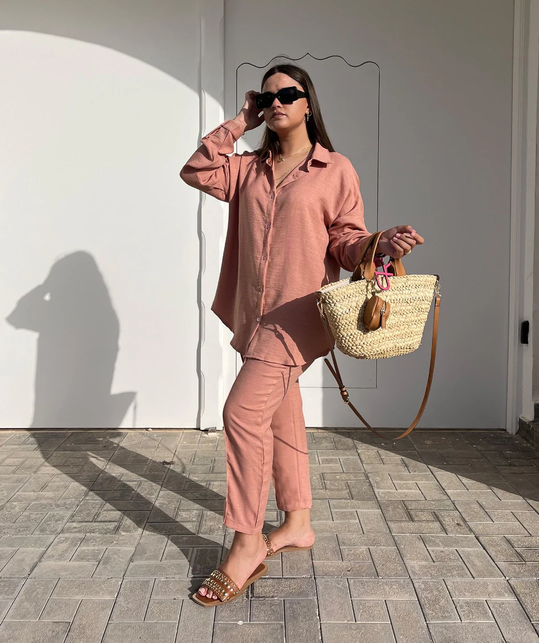 Ensemble en Lin Chemise & Pantalon - Image 5