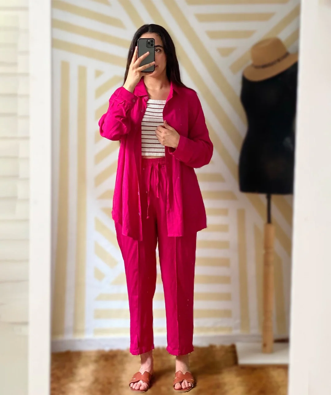 Ensemble en Lin Chemise & Pantalon - Image 7