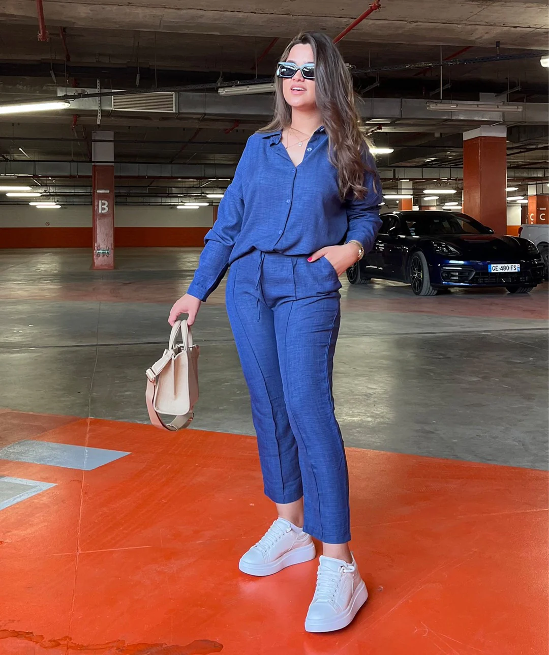 Ensemble en Lin Chemise & Pantalon - Image 9