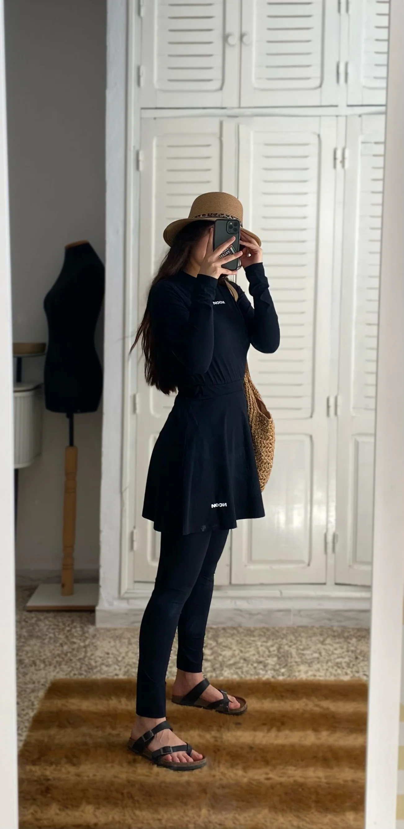 Ensemble Zen (3ps) Pull + Leggings + jupe - Image 3