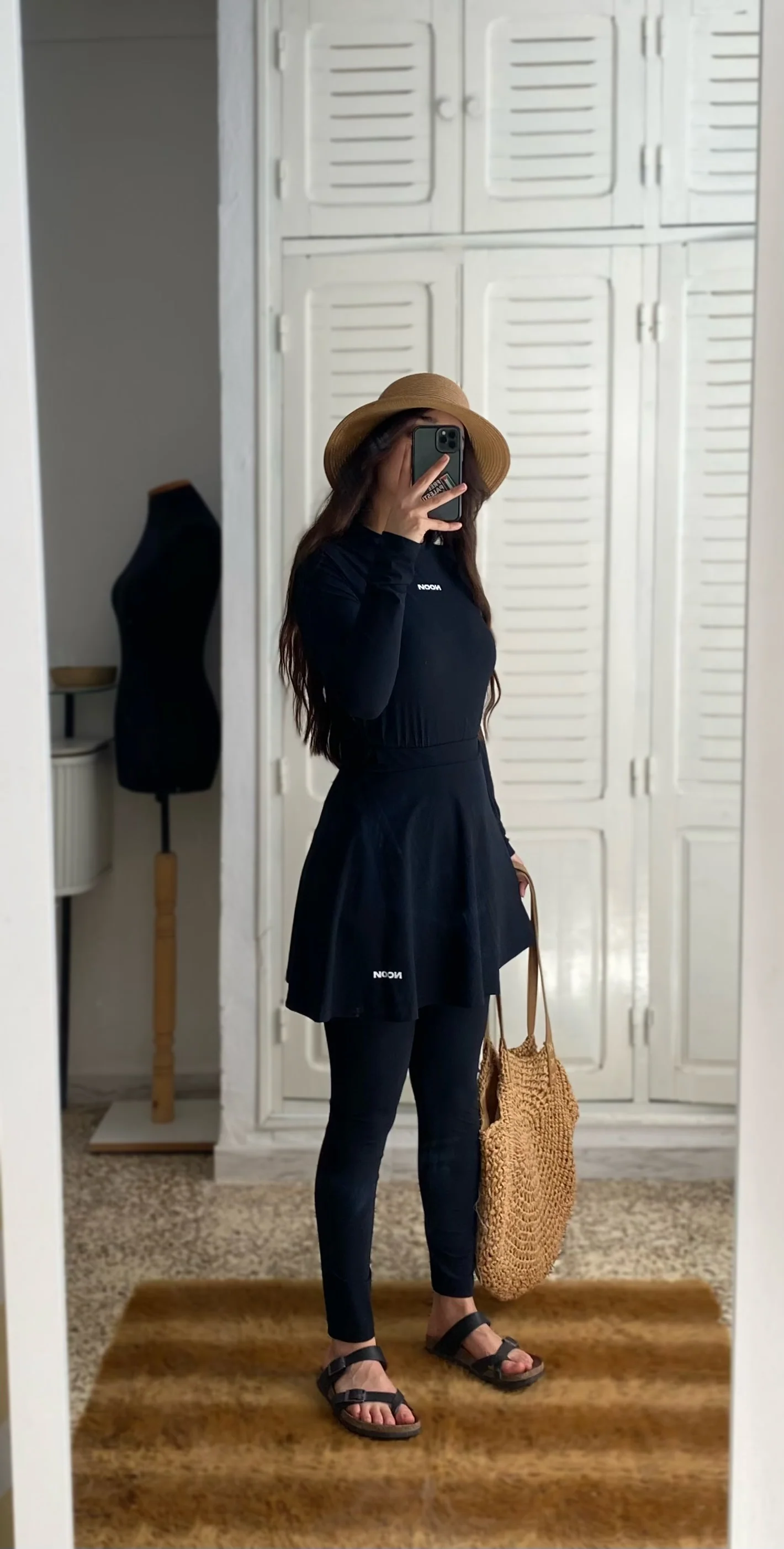Ensemble Zen (3ps) Pull + Leggings + jupe - Image 4