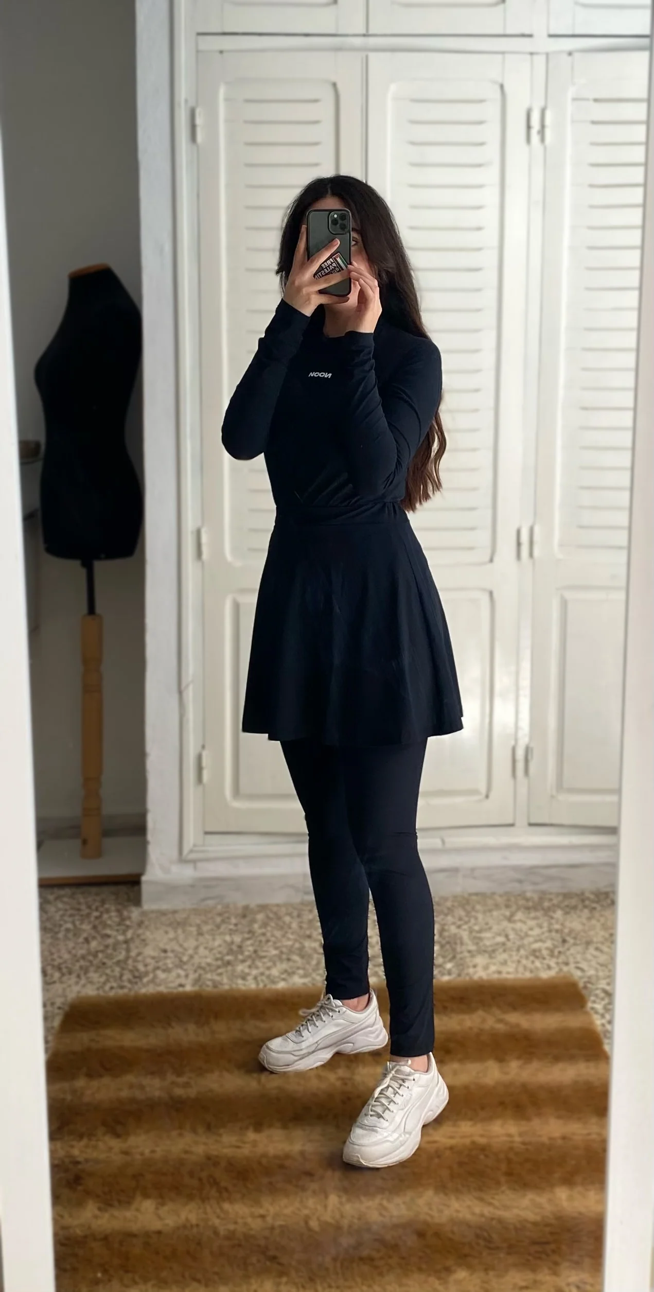 Ensemble Zen (3ps) Pull + Leggings + jupe - Image 7