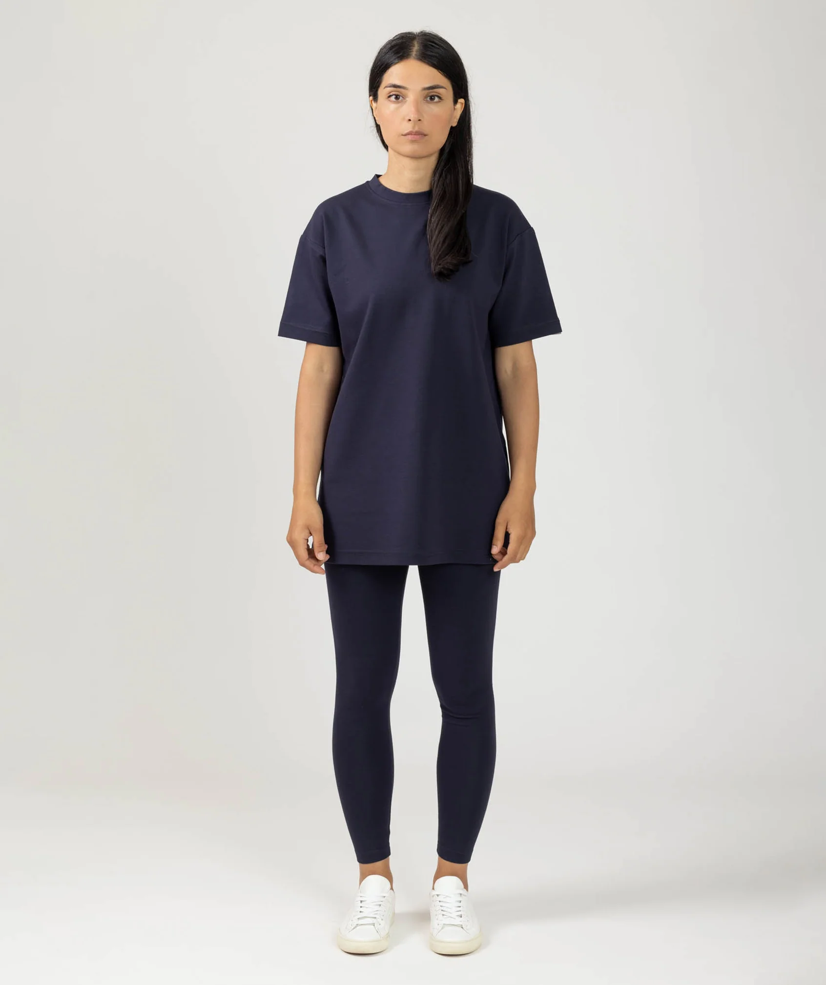 Flex Oversized T-Shirt Bleu - Image 5