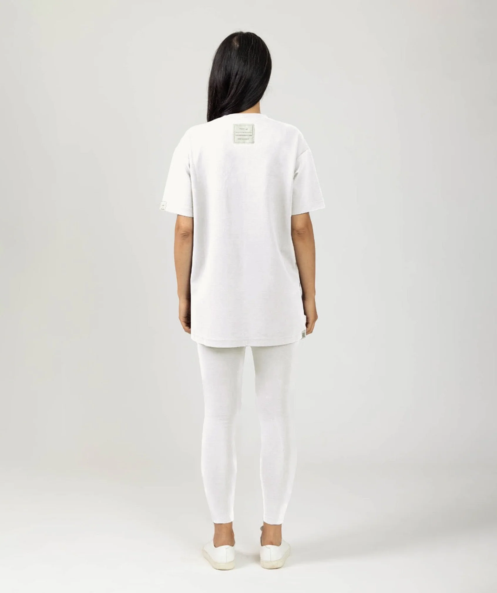 Flex Leggings Taille Haute Blanc - Image 4