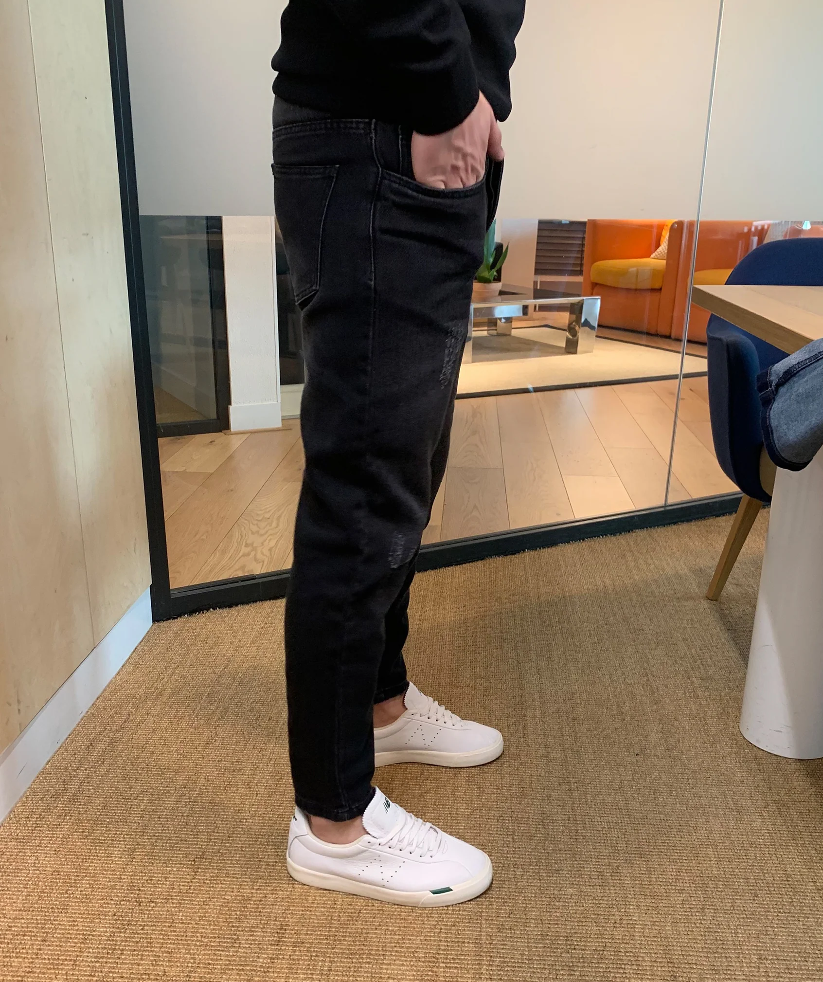 Jean Carrot Fit Noir - Image 5
