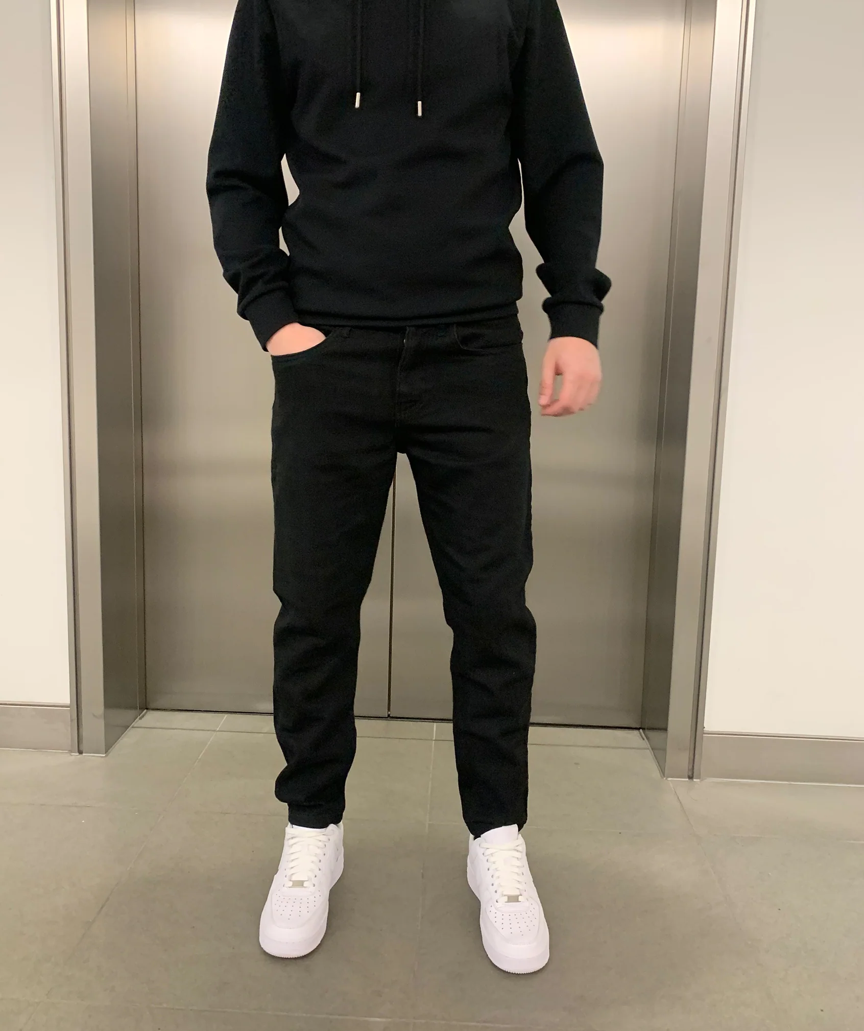 Jean Carrot Fit Noir - Image 8