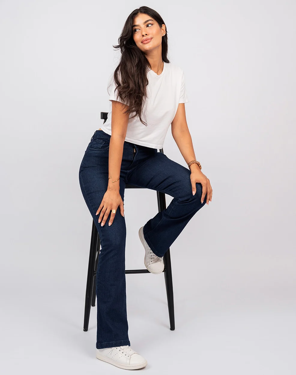 Jean Flare Taille Haute - Image 6