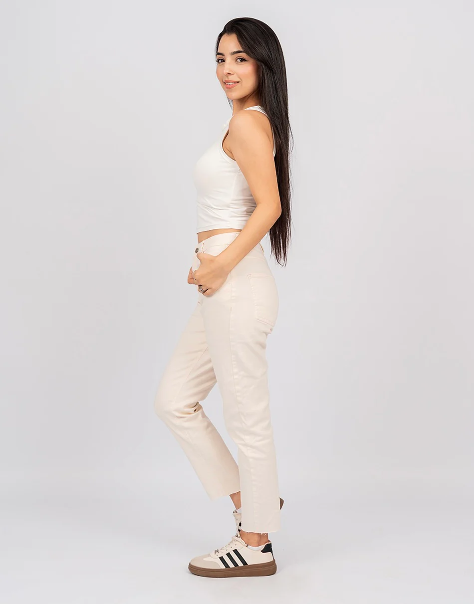 Jean Mom Fit Taille Haute - Image 14