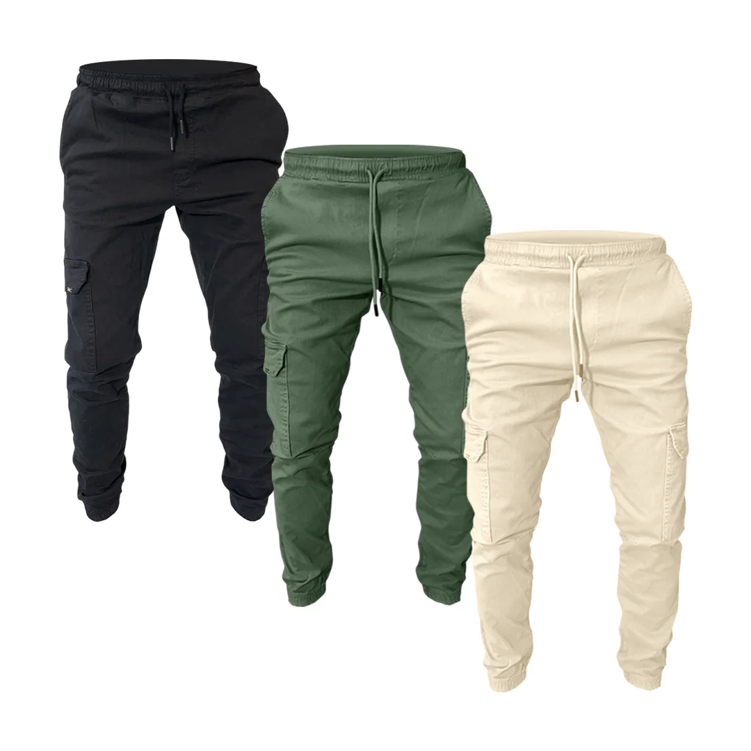 Essential Pantalon Cargo Jogger Pack de 3 pièces - Image 3
