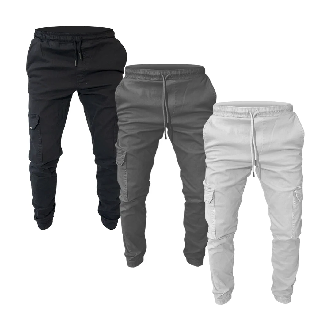 Essential Pantalon Cargo Jogger Pack de 3 pièces - Image 4