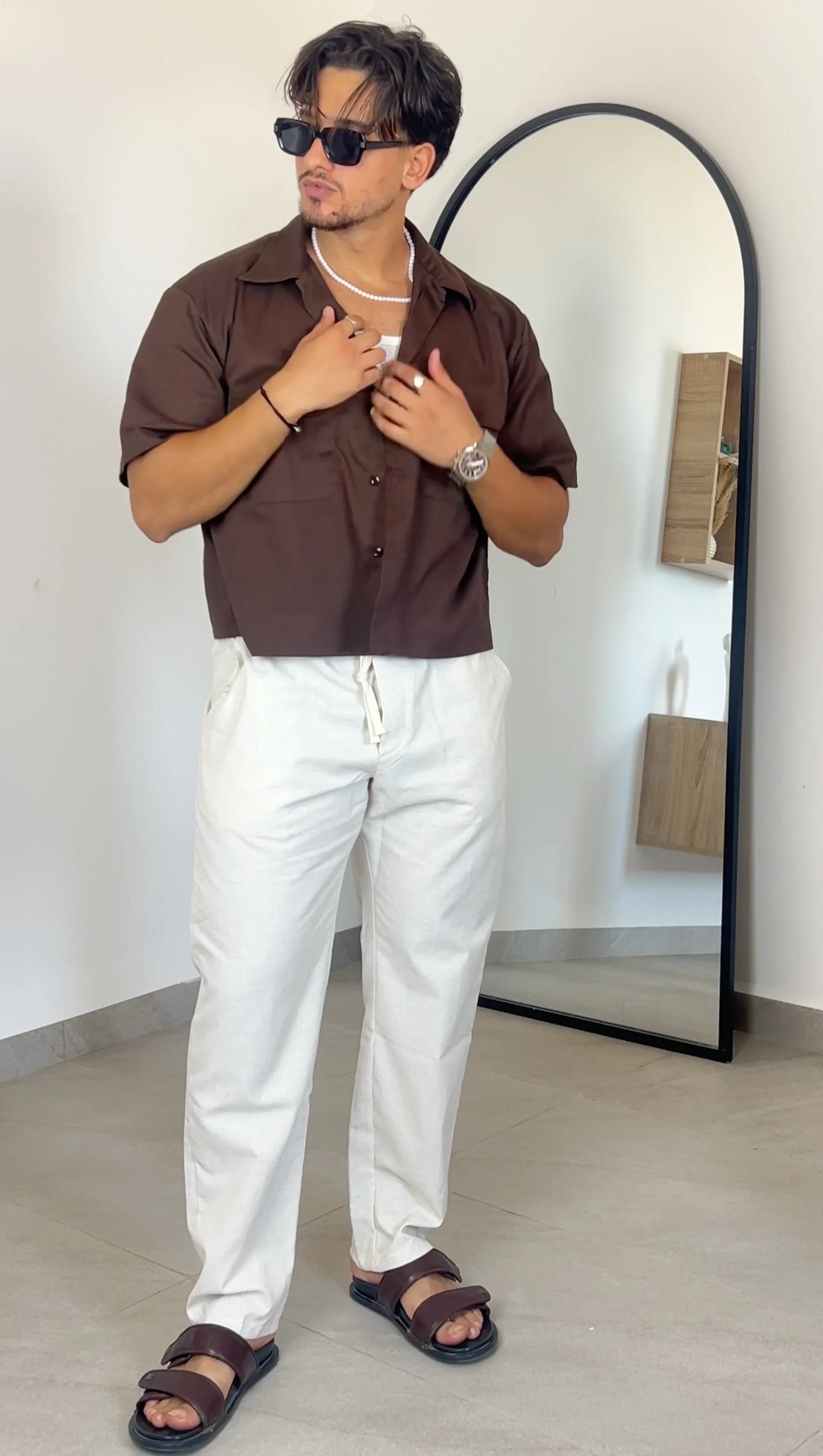 Pantalon habillé Lin - Image 3