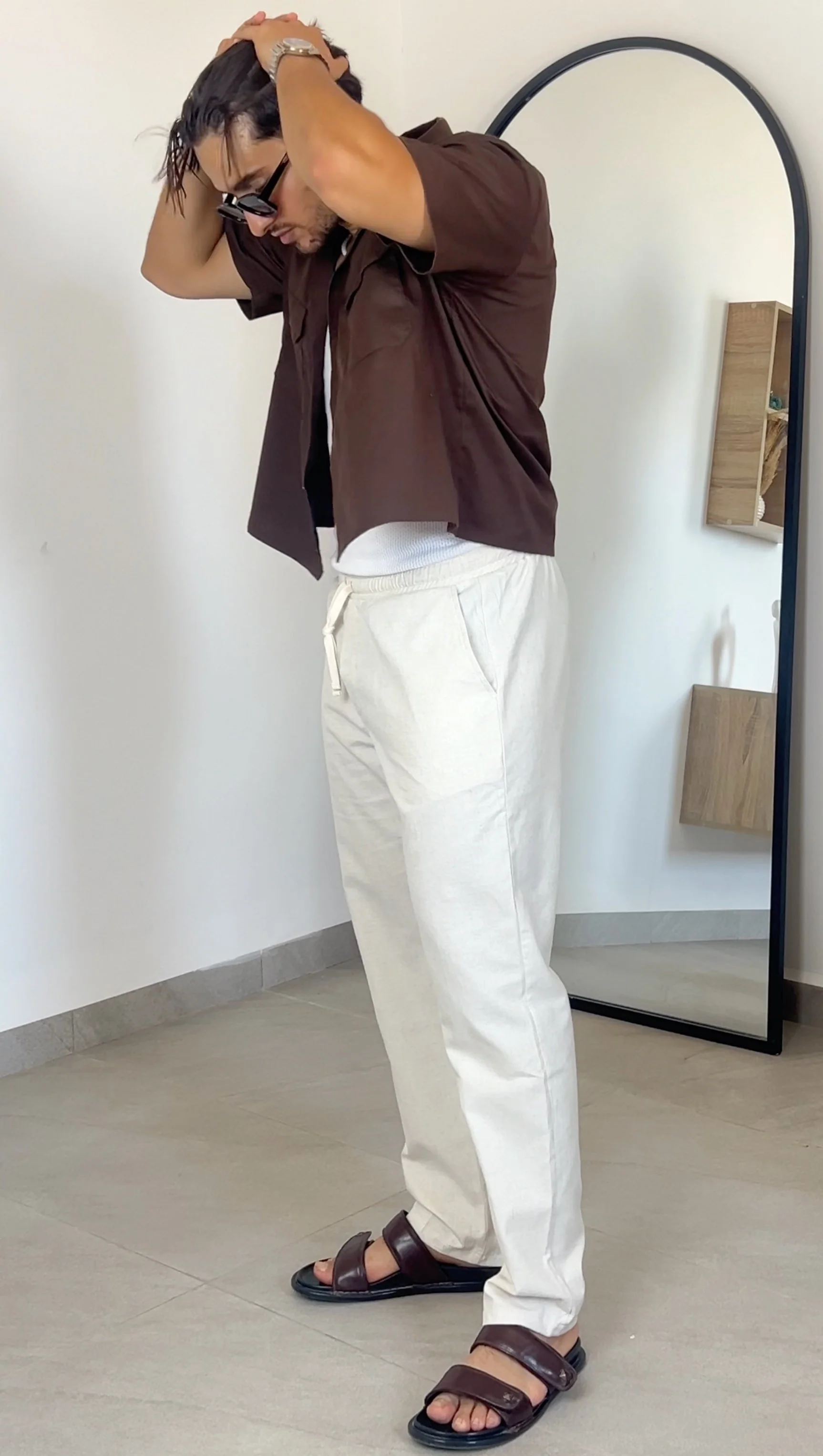 Pantalon habillé Lin - Image 4