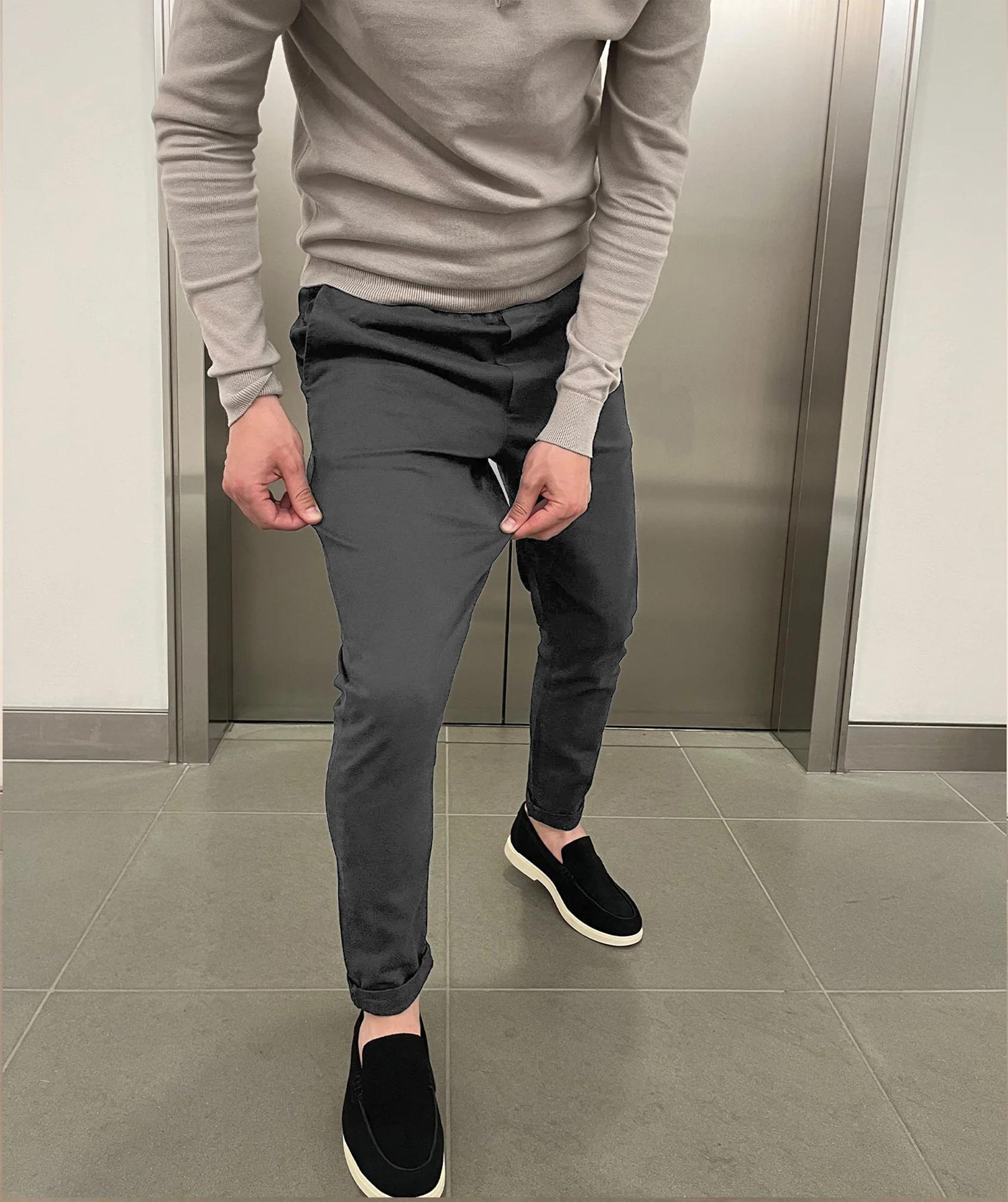Pantalon Chino Slim Fit Stretch - Image 11