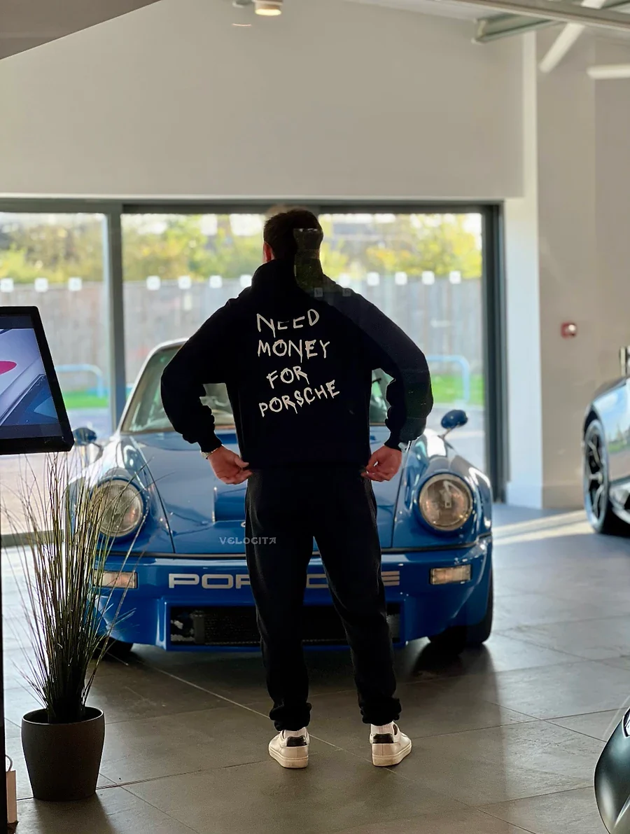 Sweat a capuche *Need money for Porsche* - Image 3
