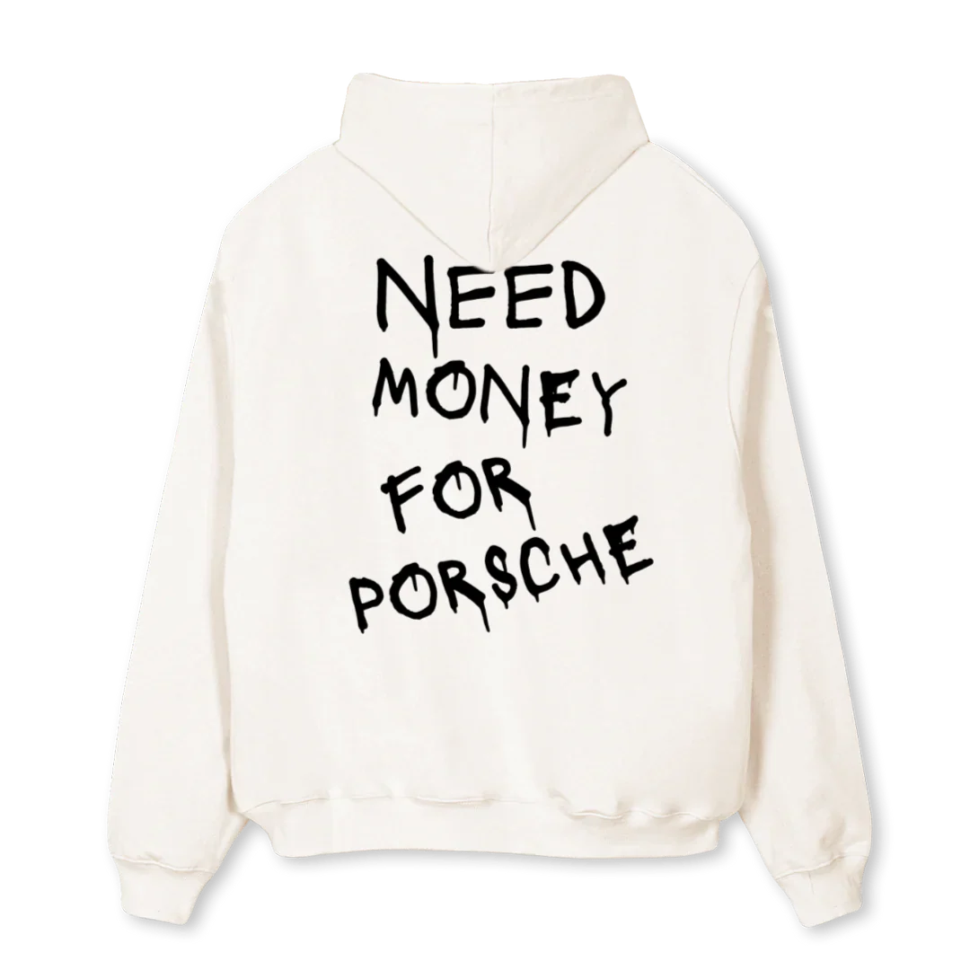 Sweat a capuche *Need money for Porsche* - Image 4